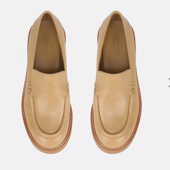 Vince Rowe Leather Lug Loafer NWOT - Picture 3 of 6